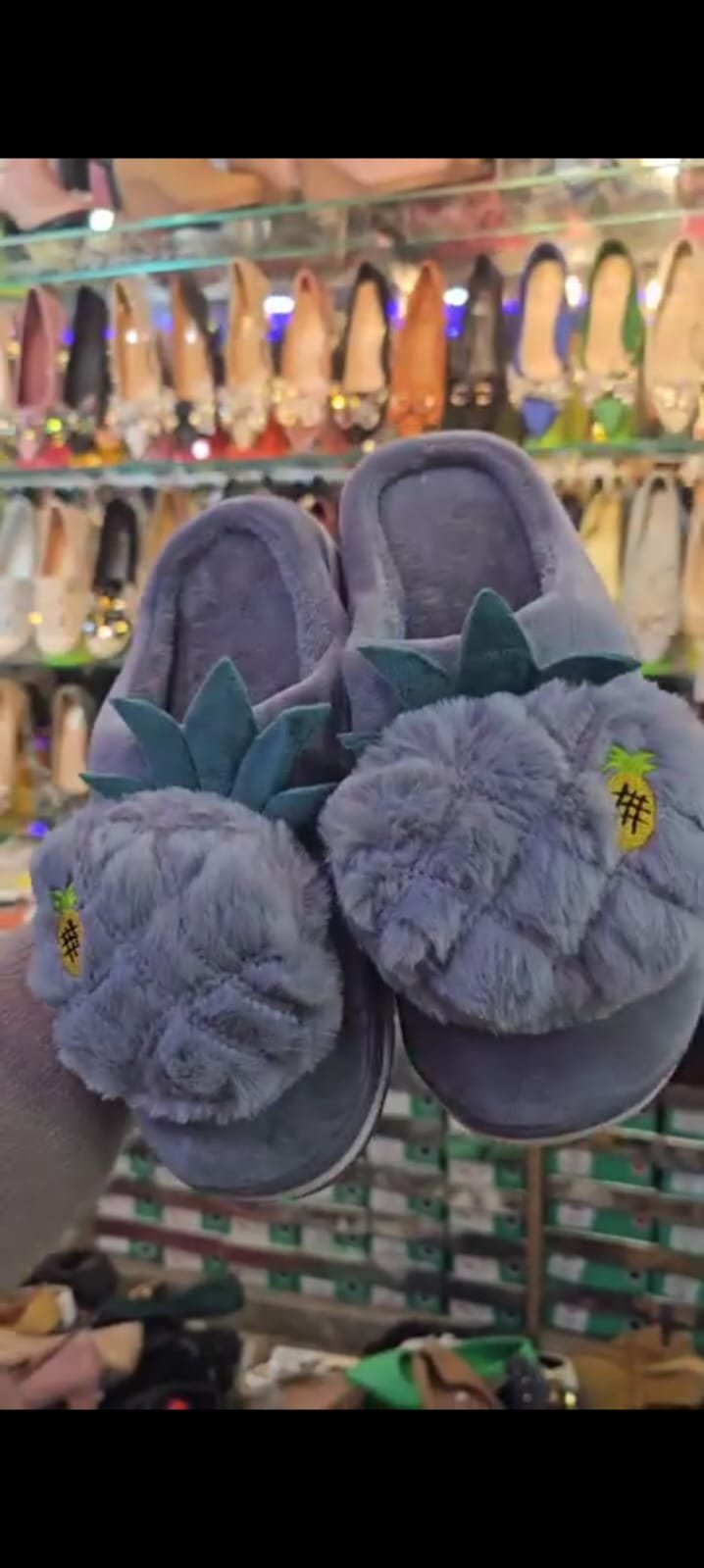 Cute Furry Cat-Themed Winter Slippers - Image 4