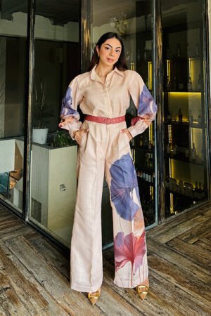 Taylor Formal Linen Coord Set