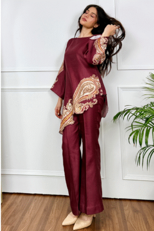 Paisley Rouge Co-ord Set