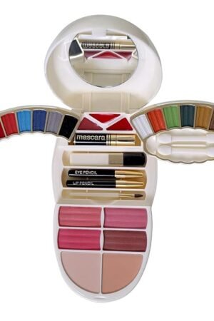 BEMT Professional All In One Makeup Palette Kit 16 Pigment Shadow With, Blusher, Powder Cake, Lip Gloss, Mascara, Eye Pencil, Lip Pencil Makeup Kit