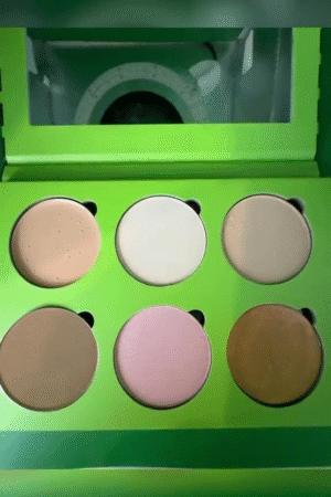 6-Shade Professional Compact Face Powder Palette