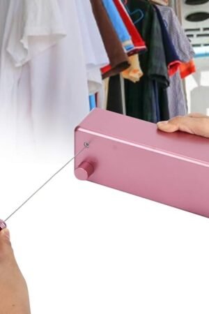 Wall Mounted Foldable Hook Rack – Space Saving Multi Hook Organizer for Home