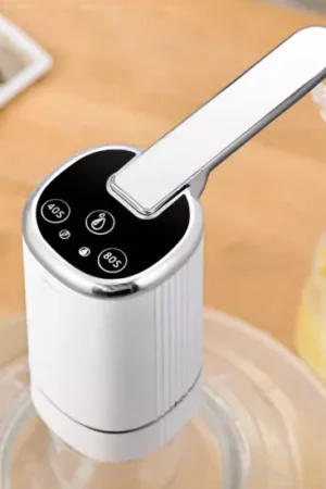 Portable Electric Water Dispenser Pump – Rechargeable Bottle Water Pump with Touch Control