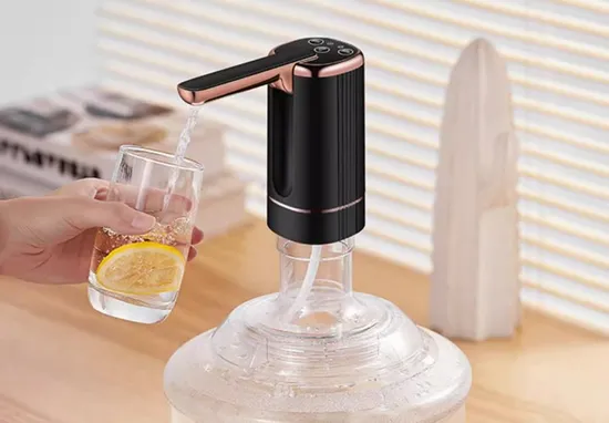 Portable Electric Water Dispenser Pump – Rechargeable Bottle Water Pump with Touch Control - Image 2
